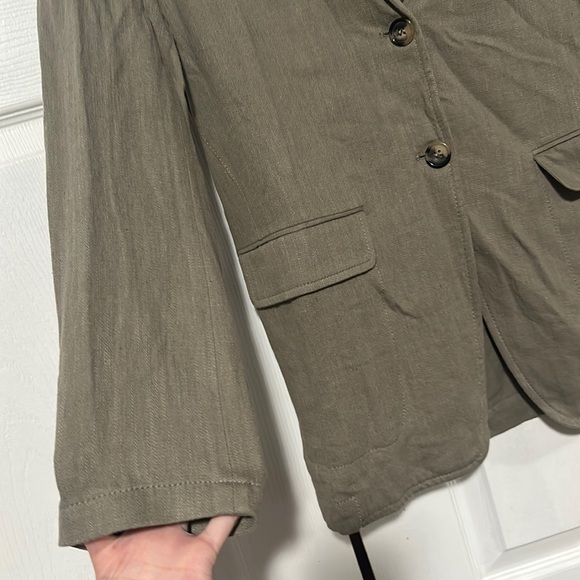 Zara Tan Blazer Jacket - Picture 2 of 9